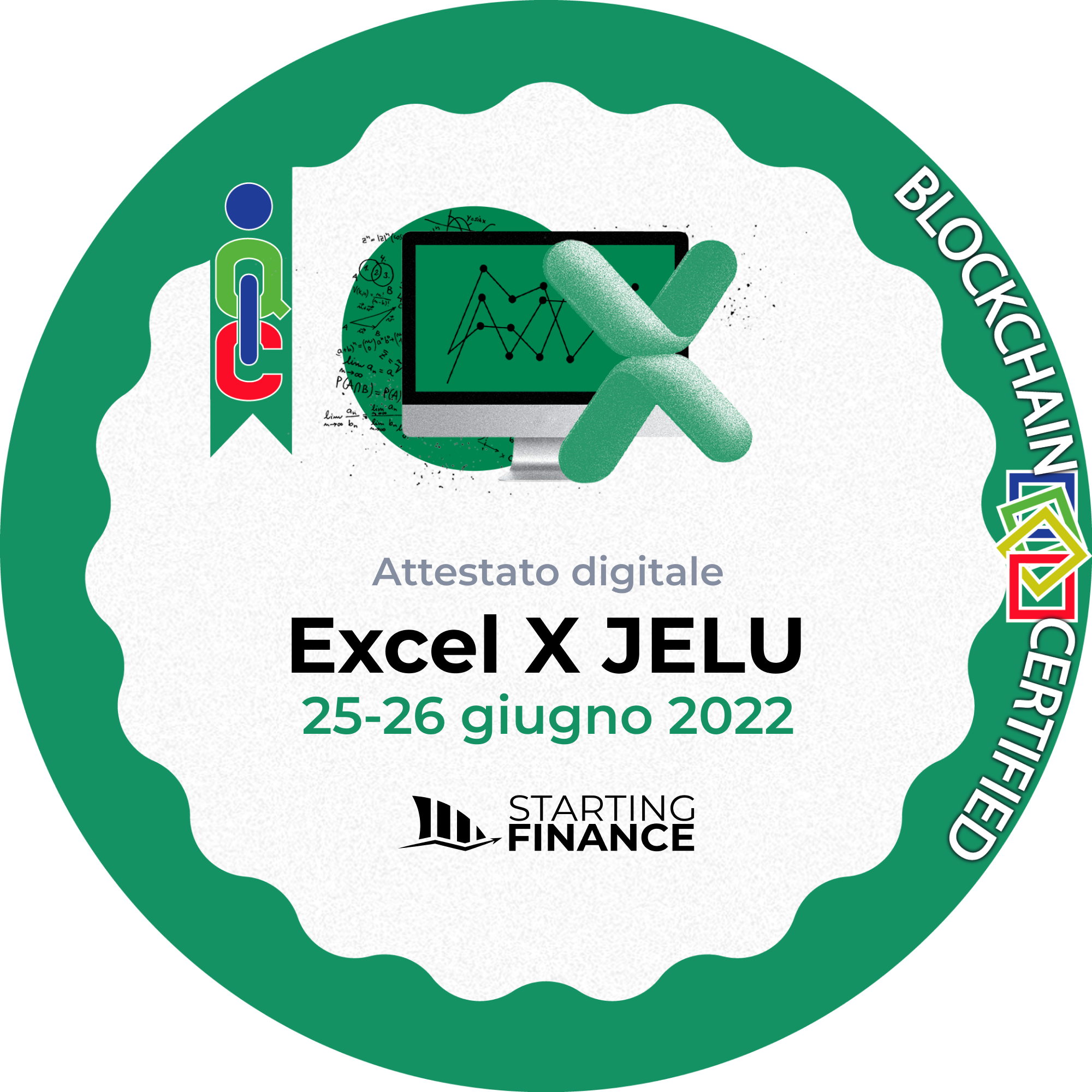 Masterclass Excel X JELU | Starter | Streaming | 25-26 giugno 2022